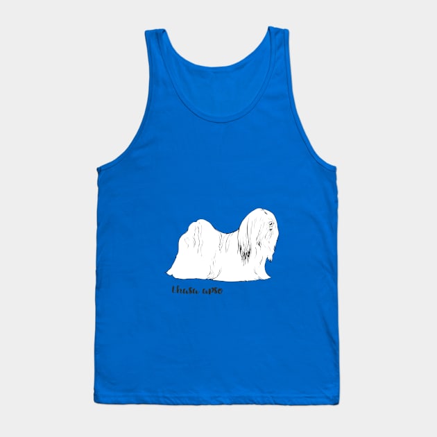 Lhasa apso Tank Top by eRDe